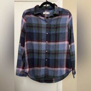 Abercrombie Kids Flannel Button Down Size 15/16